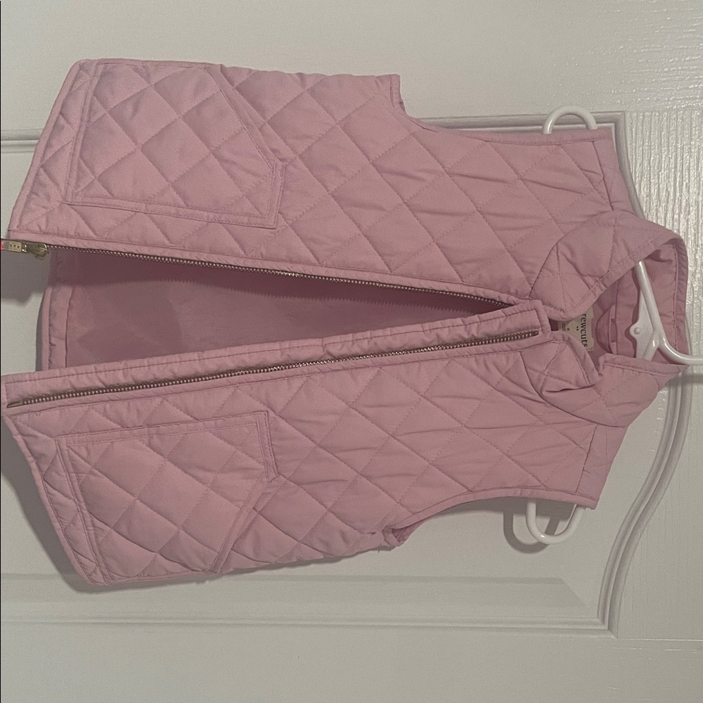 Crewcuts Light Pink Quilted Kids Vest